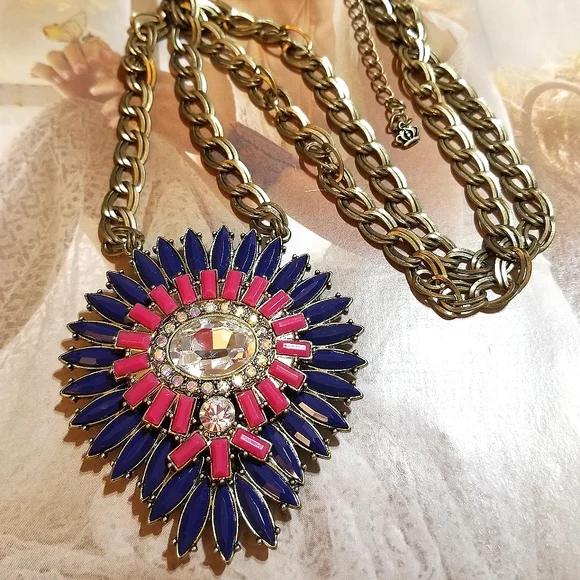 REVERSIBLE New Premier Designs TWO Statement Necklaces in ONE! - Picture 8 of 8